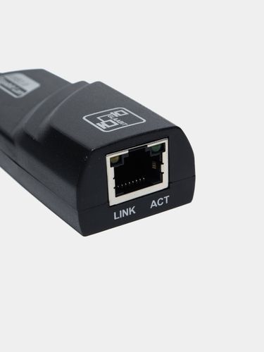 Адаптер переходник Usb 3.0 Lan Usb-lan Ethernet 10/100/1000 Мбит/с Gigabit, Черный, в Узбекистане