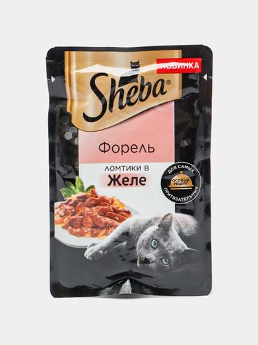 Влажный корм для кошек Sheba с форелью, 75 гр