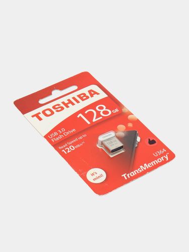 Флешка Toshiba TransMemory U364 USB 3.0, 128GB, Белый, купить недорого