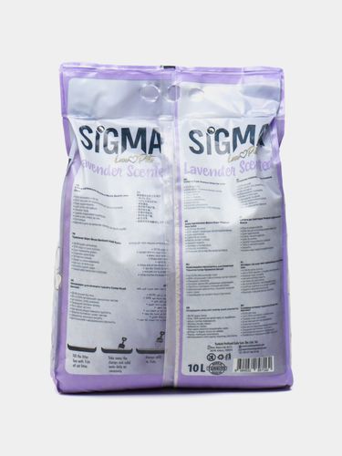 Наполнитель для кошачьего туалета Sigma Lavender Scented cat litter 10L Dust Free 99.9%, 10 л, фото