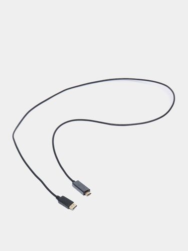 Однонаправленный дисплейный кабель DisplayPort-HDMI DZ-201, Черный