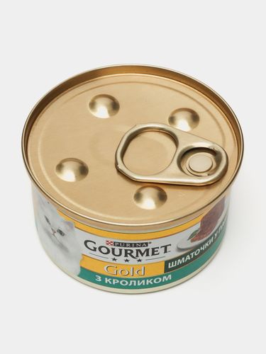 Влажный консервированный корм для кошек Purina Gourmet Gold с кроликом, 85 гр, в Узбекистане