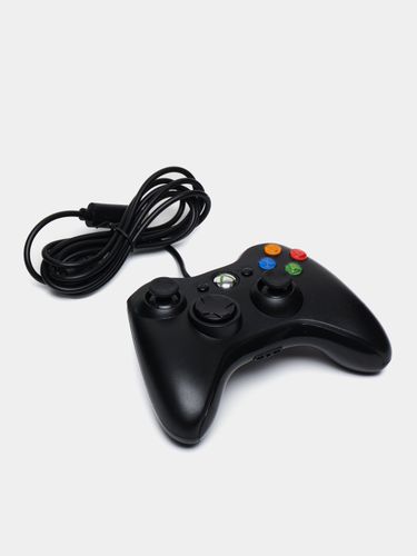 Игровой проводной контроллер Xbox 360 USB controller, Черный