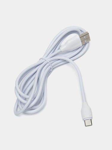 Кабель USB - Type-C 2.1 А DZ-602, 2 м, Белый