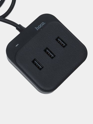 Разветвитель USB HUB Hoco hb 21 4 usb 2.0, фото