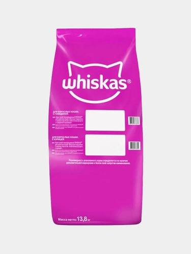 Корм для кошек Whiskas Аппетитное ассорти с курицей и индейкой, 13.8 кг