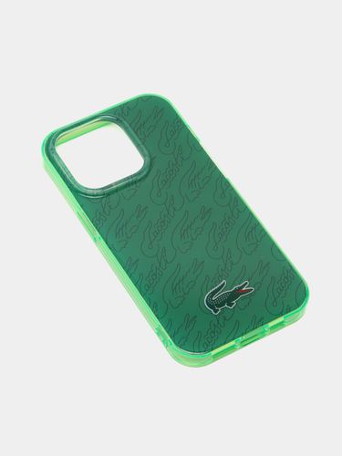 Чехол для телефона на  iPhone 14 Pro Lacoste IML, Зеленый