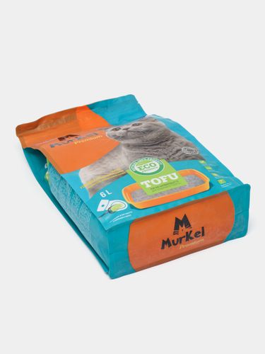 Наполнитель для кошек Murkel Tofu с запахом лаванды, 6 л