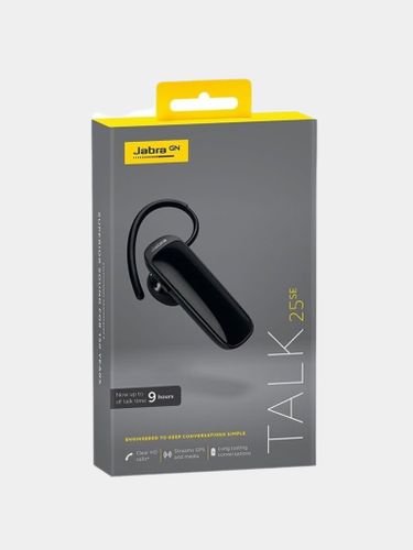 Беспроводная гарнитура Bluetooth Jabra Talk 25 SE, Черный