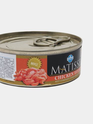 Влажный консервированный корм для кошек Matisse Mousse Chicken со вкусом курицы, 85 гр, фото