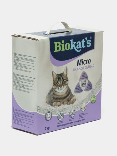 Комкающийся наполнитель для кошачьего туалета Biokat's, 7 кг