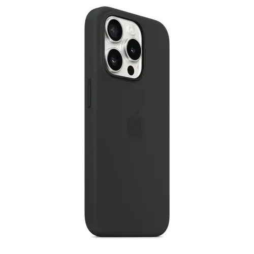 Чехол для смартфона iPhone 15 Pro Silicone Case with MagSafe Black A3125, Black, в Узбекистане