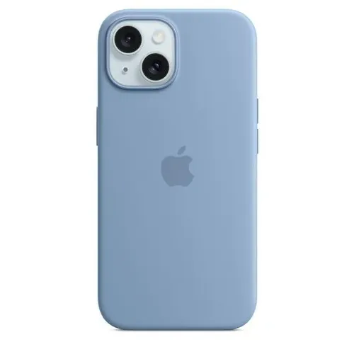 Чехол для смартфона iPhone 15 Silicone Case with MagSafe Winter Blue A3123, Winter blue