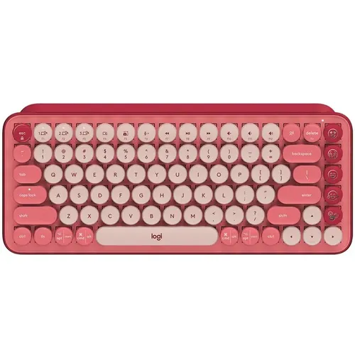 Беспроводная клавиатура Logitech POP Keys Bluetooth Mechanical L920-010718, Heartbreaker Rose, фото № 4