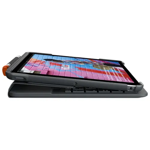 Клавиатура для iPad Logitech Slim Folio iPad 7th Gen 920-009652, Графитовый, фото