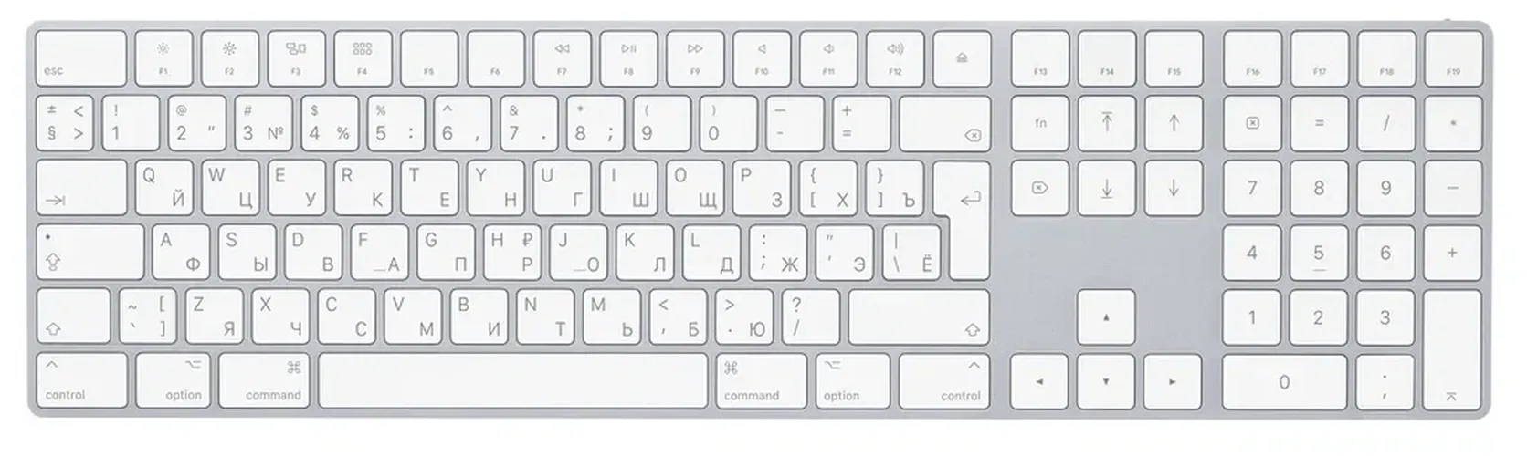 Беспроводная клавиатура Apple Magic Keyboard A1843, Белый