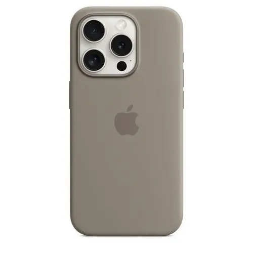 Чехол для смартфона iPhone 15 Pro Silicone Case with MagSafe Clay A3125, Clay, в Узбекистане