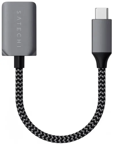 Кабель-адаптер Satechi USB-C to USB 3.0 ST-UCATCM, Серый, купить недорого