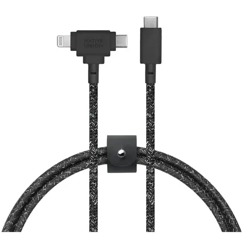 Кабель питания USB Type-C BELT CABLE DUO C TO C/L COSMOS BELT-CCL-COS-NP, Серый, купить недорого