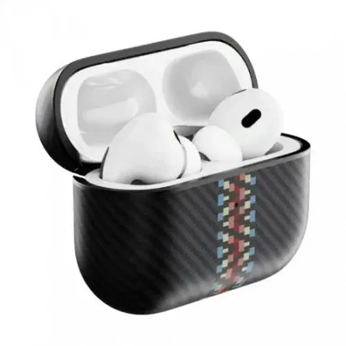 Чехол Pitaka MagEZ Case Rhapsody for Airpods Pro 2nd Gen APM8001, Черный, купить недорого