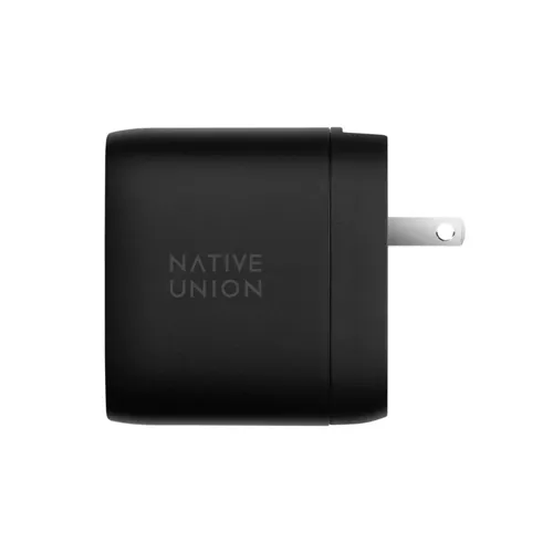 Simli zaryadlash qurilmasi Native Union FAST USB-C GAN PD FAST-PD67-BLK-INT, qora, arzon