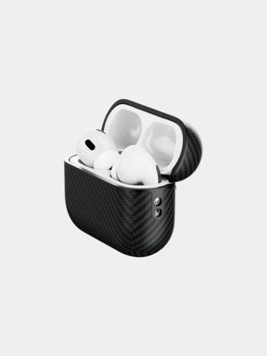 Чехол Pitaka MagEZ Case для AirPods Pro 2 APM7001, Черный, фото