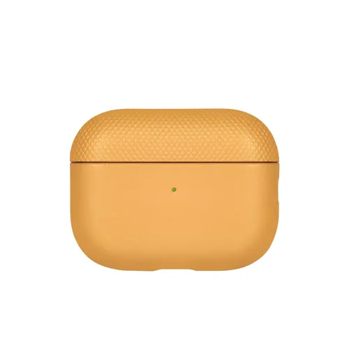 Чехол для наушников Classic Airpods Pro 2 Case APPRO2-LTHR-KFT, Оранжевый, в Узбекистане