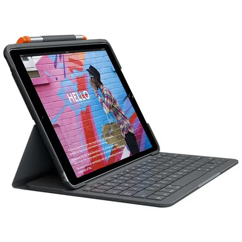 Клавиатура для iPad Logitech Slim Folio iPad 7th Gen 920-009652, Графитовый