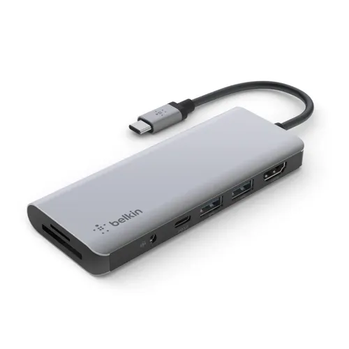 Адаптер Belkin USB-C 7in1 Multiport Dock AVC009BTSGY, в Узбекистане