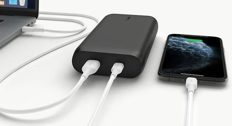 Внешний аккумулятор Belkin USB-C PD Power Bank BPB002btBK, 20000 мАч, купить недорого