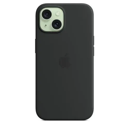 Чехол для смартфона Silicone Case MagSafe iPhone 15, Black, в Узбекистане