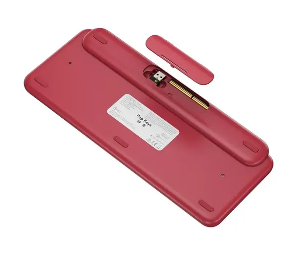 Simsiz klaviatura Logitech POP Keys Bluetooth Mechanical L920-010718, Heartbreaker Rose, фото