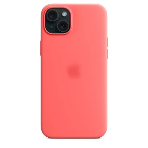 Чехол для смартфона iPhone 15 Plus Silicone Case with MagSafe Guava A3124, Guava