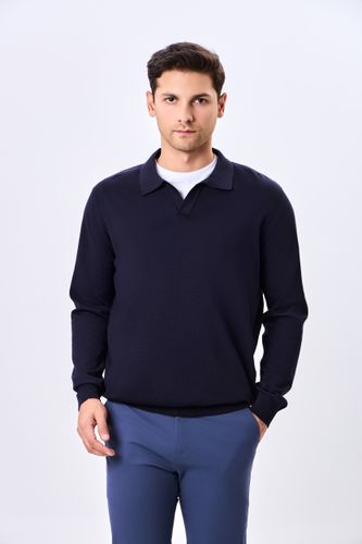 Uzun yengli jemper Terra Pro AW24CR2-29-20986, Navy