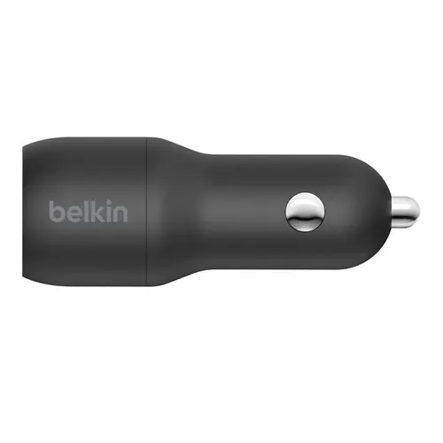 Зарядное устройство Belkin Boost Charge Dual USB-A 24W CCD001bt1MBK, Черный, купить недорого