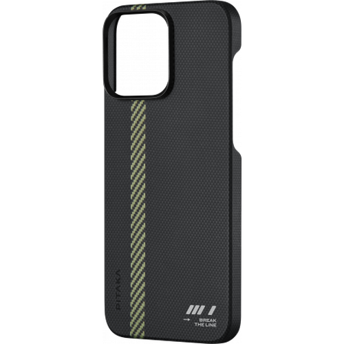 Чехол для смартфона Pitaka MagEZ Case 5 Break The Line for iPhone 15 Pro (KI1501BTL), Черный, в Узбекистане