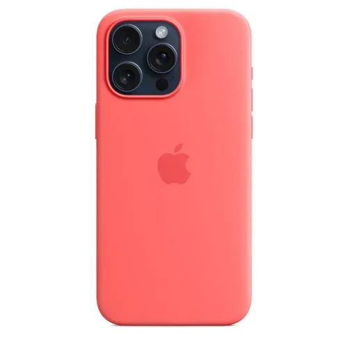 Чехол для смартфона iPhone 15 Pro Max Silicone Case with MagSafe Guava A3126, Guava