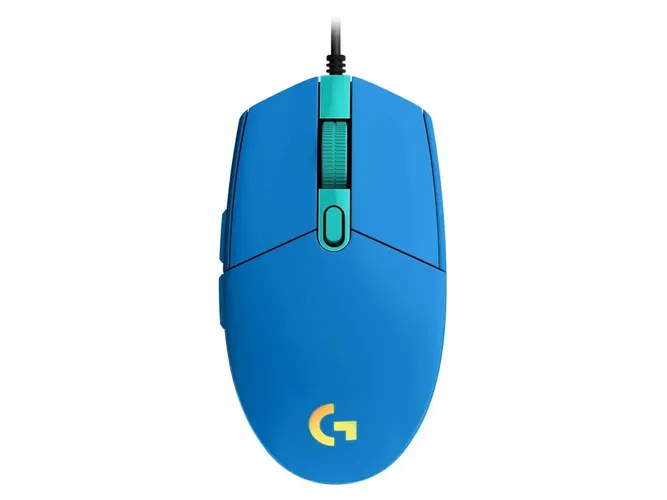 Игровые мышь Logitech G203 LIGHTSYNC Corded Gaming USB, Синий, в Узбекистане