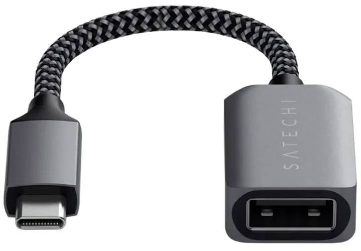 Кабель-адаптер Satechi USB-C to USB 3.0 ST-UCATCM, Серый