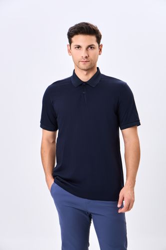 Kalta yengli polo Terra Pro SS24BS2-17-19838, Navy