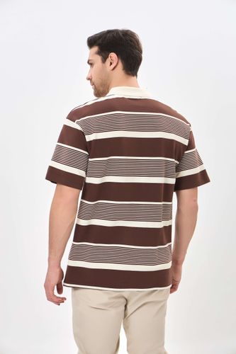 Kalta yengli polo Terra Pro SS24CR2-17-19836, Brown, купить недорого