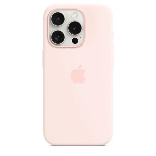 Чехол для смартфона iPhone 15 Pro Silicone Case with MagSafe Light Pink A3125, Light Pink