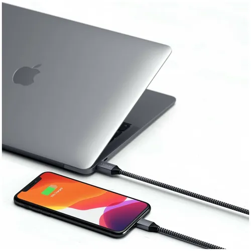 Кабель Satechi USB-C to Lightning Charging Cable ST-TCL18M, Серый, 52400000 UZS