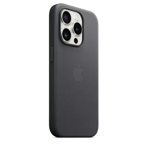 Чехол для смартфона iPhone 15 Pro Max FineWoven Case with MagSafe Black A3135, Black, в Узбекистане