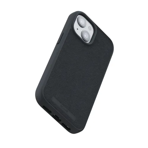 G'ilof Suede MagSafe Case for iPhone 15 Plus, qora, в Узбекистане