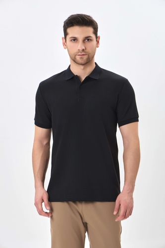 Kalta yengli polo Terra Pro SS23CA2N-17-12479, Black, arzon