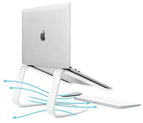 Подставка Twelve SOSouthUTH CURVE FLEX LAPTOP STAND TS-12-2202, Белый, в Узбекистане