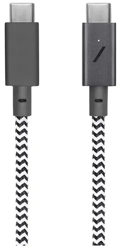 Кабель для мобильных устройств Native Union  USB-C to USB-C ProBELT-C-ZEB-PRO-NP, Серый, фото