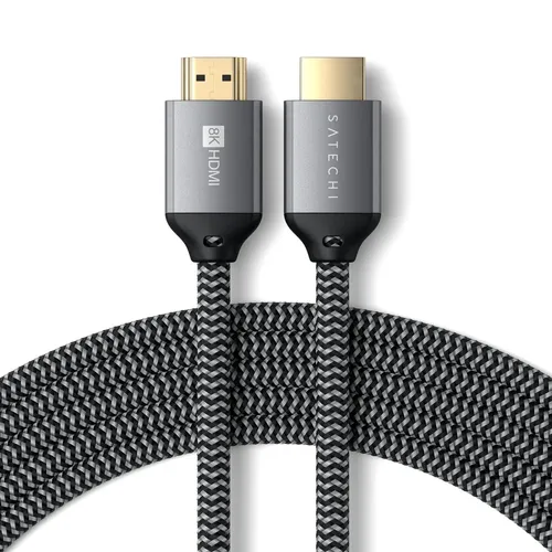 Кабель высокоскоростной Satechi 8K ULTRA HD HDMI 2.1 Cable ST-8KHC2MM, Серый, 70100000 UZS