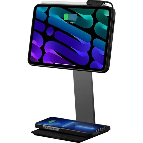 Simsiz zaryadlash qurilmasi Pitaka MagEZ iPad Charging Stand for Tablets MES2104, qora, в Узбекистане